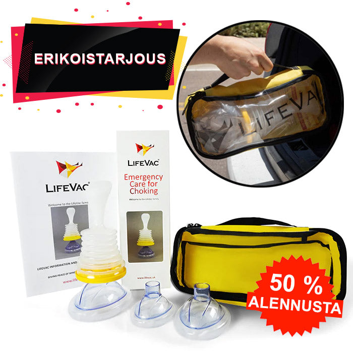 Complete LifeVac Travel Kit - 50% discount