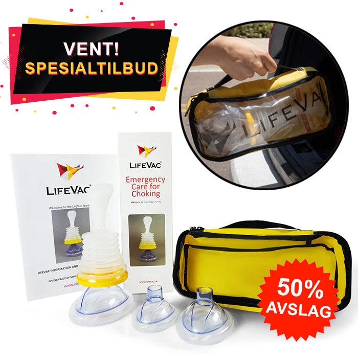 Complete LifeVac Travel Kit - 50% discount