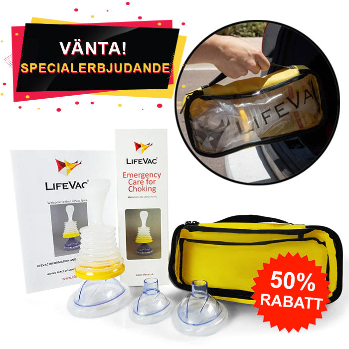 Complete LifeVac Travel Kit - 50% discount